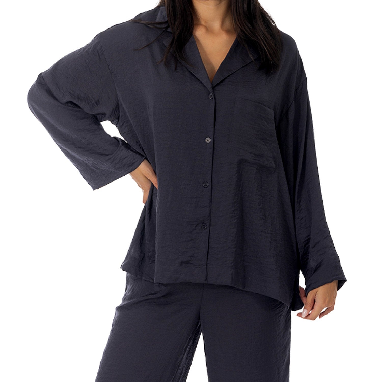 bb&b Sleep Hammered Satin Pj Set