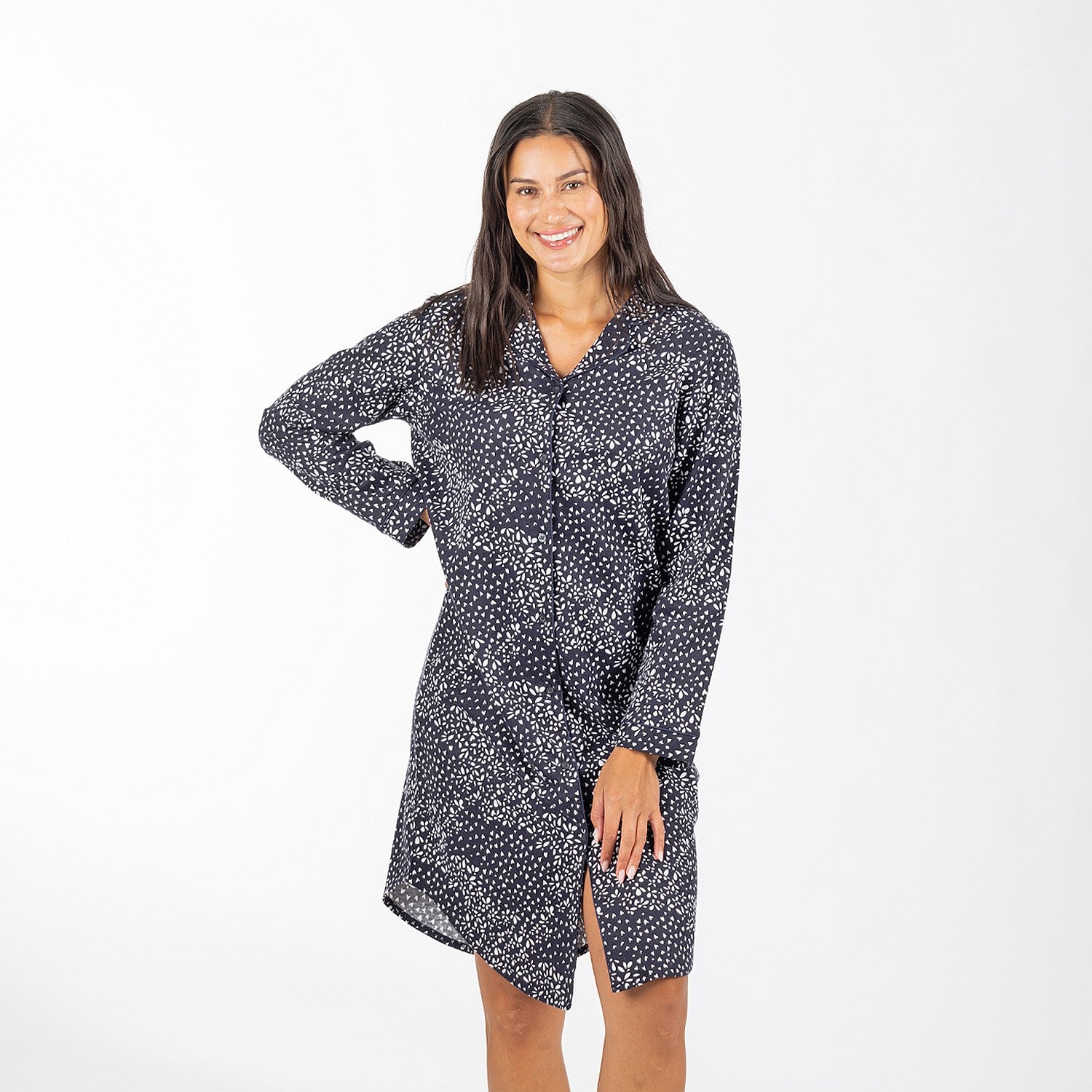bb&b Sleep Floral Flannelette Nightie
