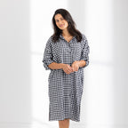 Ecoanthology Linen Blend Longline Shirt