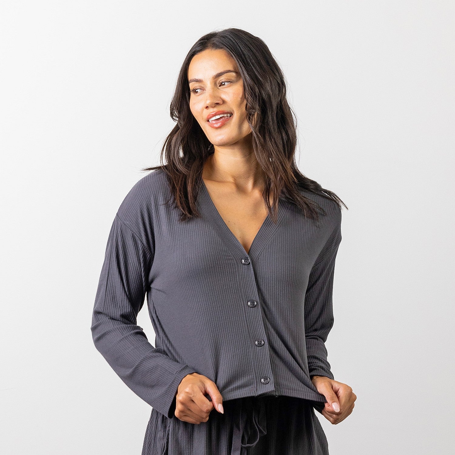 Simple & Sunday Rib Cardigan