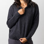 Simple & Sunday Zip Rib Knit