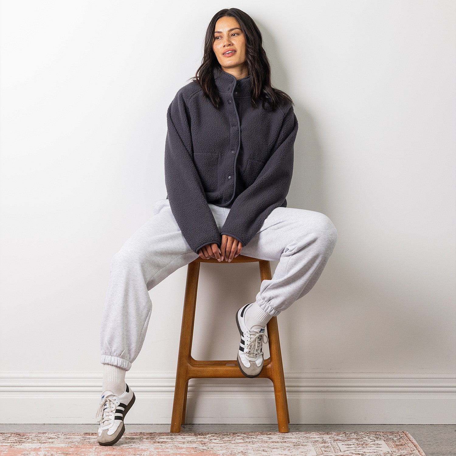 Simple & Sunday Polar Fleece Jacket