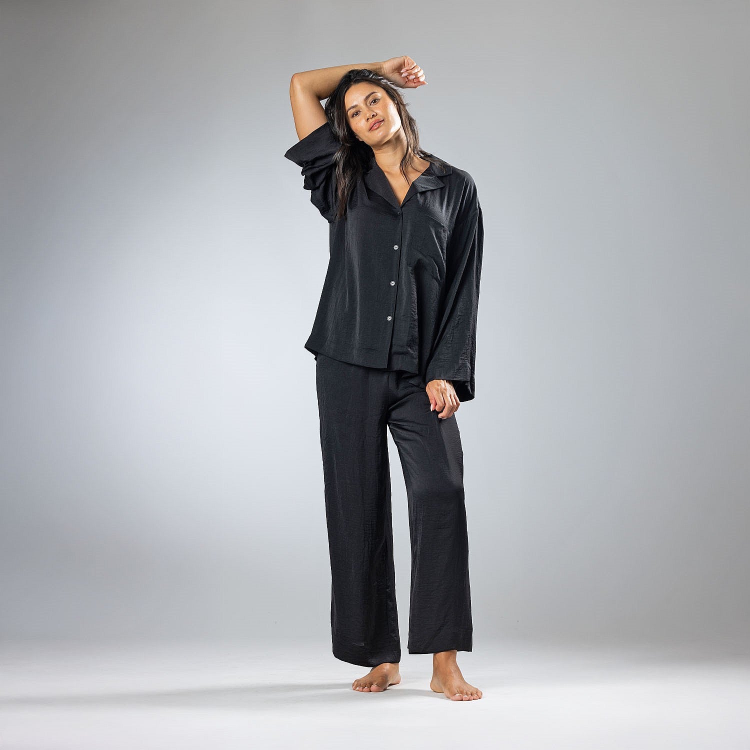 bb&b Sleep Hammered Satin Pj Set