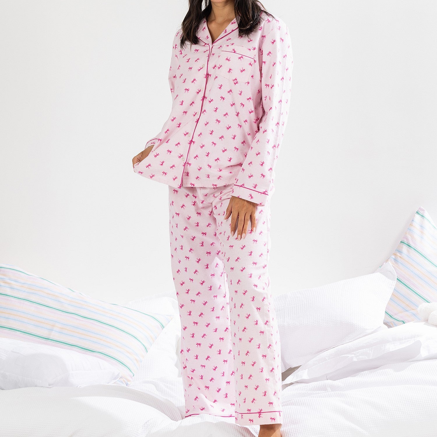 bb&b Sleep Take a Bow Flannelette Pj Set