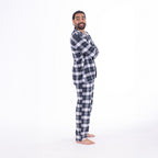bb&b Sleep Men's Grey Check Flannelette PJ Set