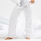 Gracious Living Floral Flannelette Pj Set
