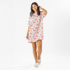 bb&b Sleep Bow Cotton Sleep Tee with Pockets