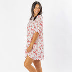 bb&b Sleep Bow Cotton Sleep Tee with Pockets
