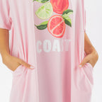 bb&b Sleep Amalfi Coast Sleep Tee with Pockets