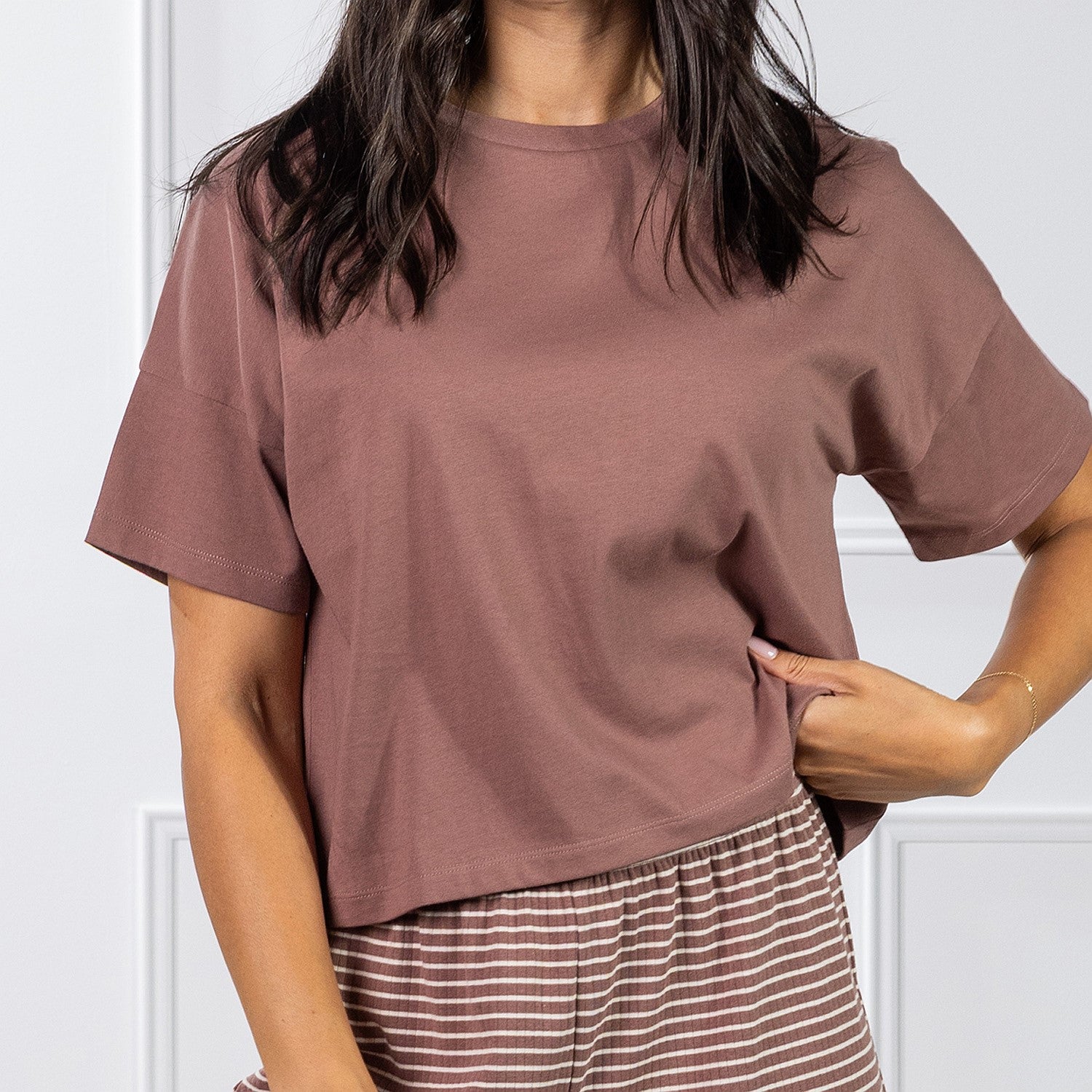 Simple & Sunday Lounge Boxy Tee