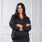 Simple & Sunday Lounge 1/4 Zip Sweatshirt