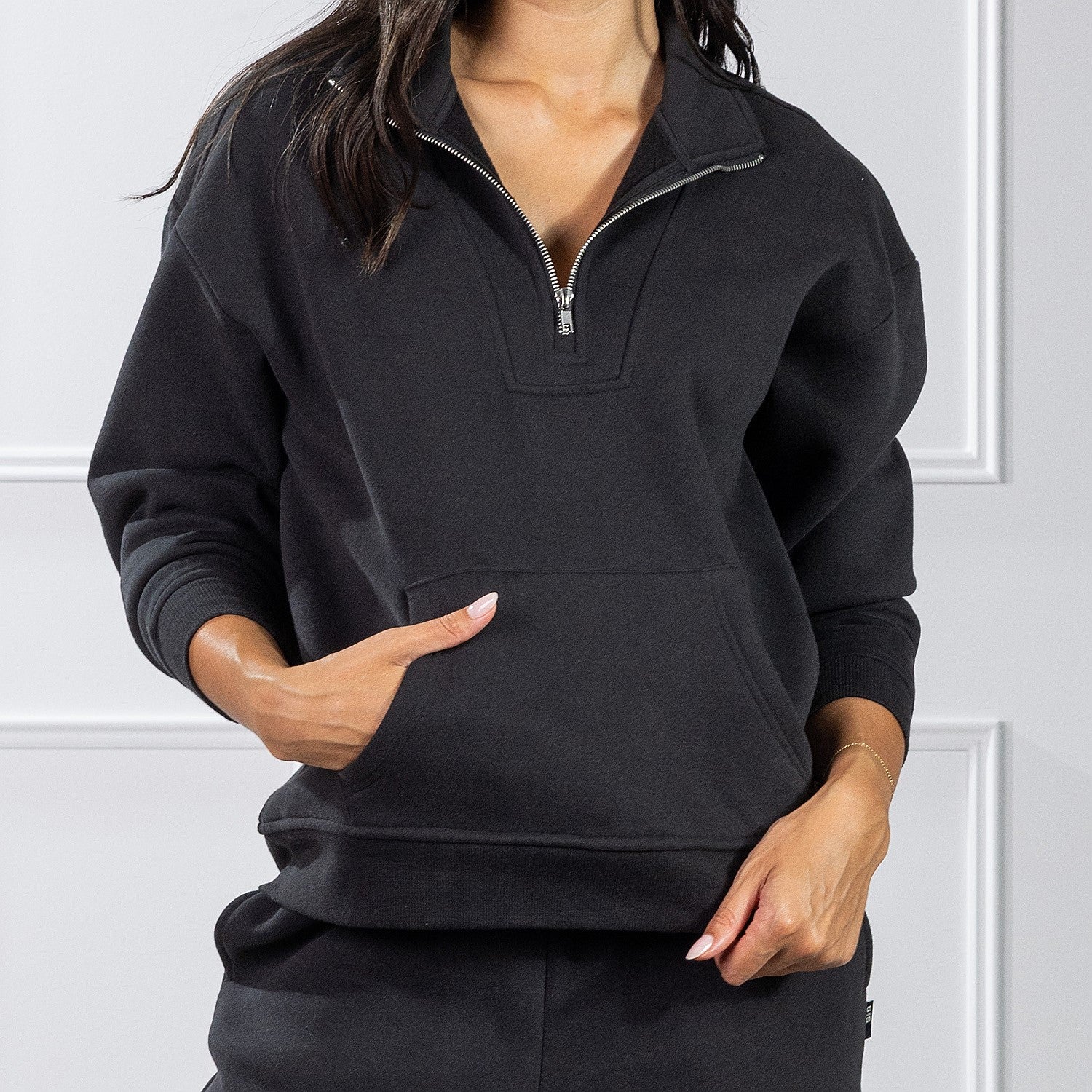 Simple & Sunday Lounge 1/4 Zip Sweatshirt