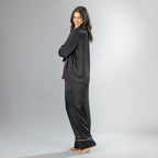 Eden Piped Satin Pyjama Set