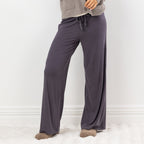 Simple & Sunday Lounge Rib Wide Leg Pants
