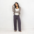 Simple & Sunday Lounge Rib Wide Leg Pants