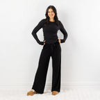 Simple & Sunday Lounge Rib Long Sleeve Top