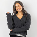 Simple & Sunday Lounge Button Pocket Cardi