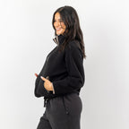 Simple & Sunday Lounge Sherpa 1/4 Zip Pullover