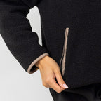 Simple & Sunday Lounge Sherpa 1/4 Zip Pullover