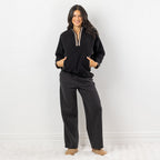 Simple & Sunday Lounge Sherpa 1/4 Zip Pullover