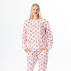 bb&b Sleep Cherry Knit PJ Twosie