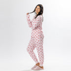bb&b Sleep Cherry Knit PJ Twosie