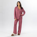 bb&b Sleep Knit Piped PJ Set