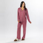 bb&b Sleep Knit Piped PJ Set