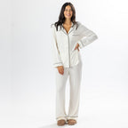 bb&b Sleep Knit Piped PJ Set