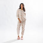 bb&b Sleep Floral Fleece Twosie Set