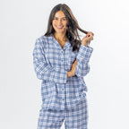 Marlo Check Flannelette Pj Set