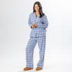 Marlo Check Flannelette Pj Set