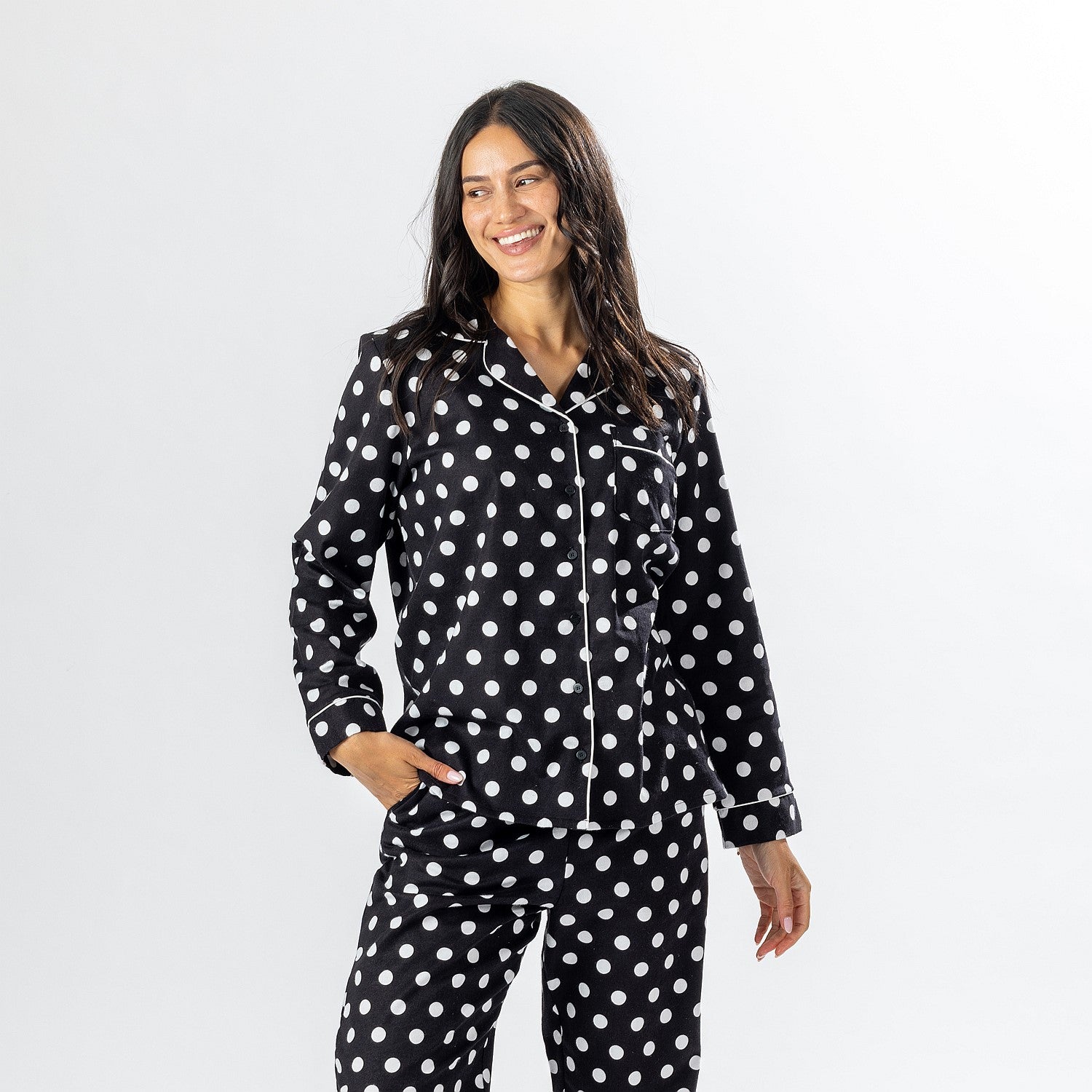bb&b Sleep Polka Dot Flannelette PJ Set
