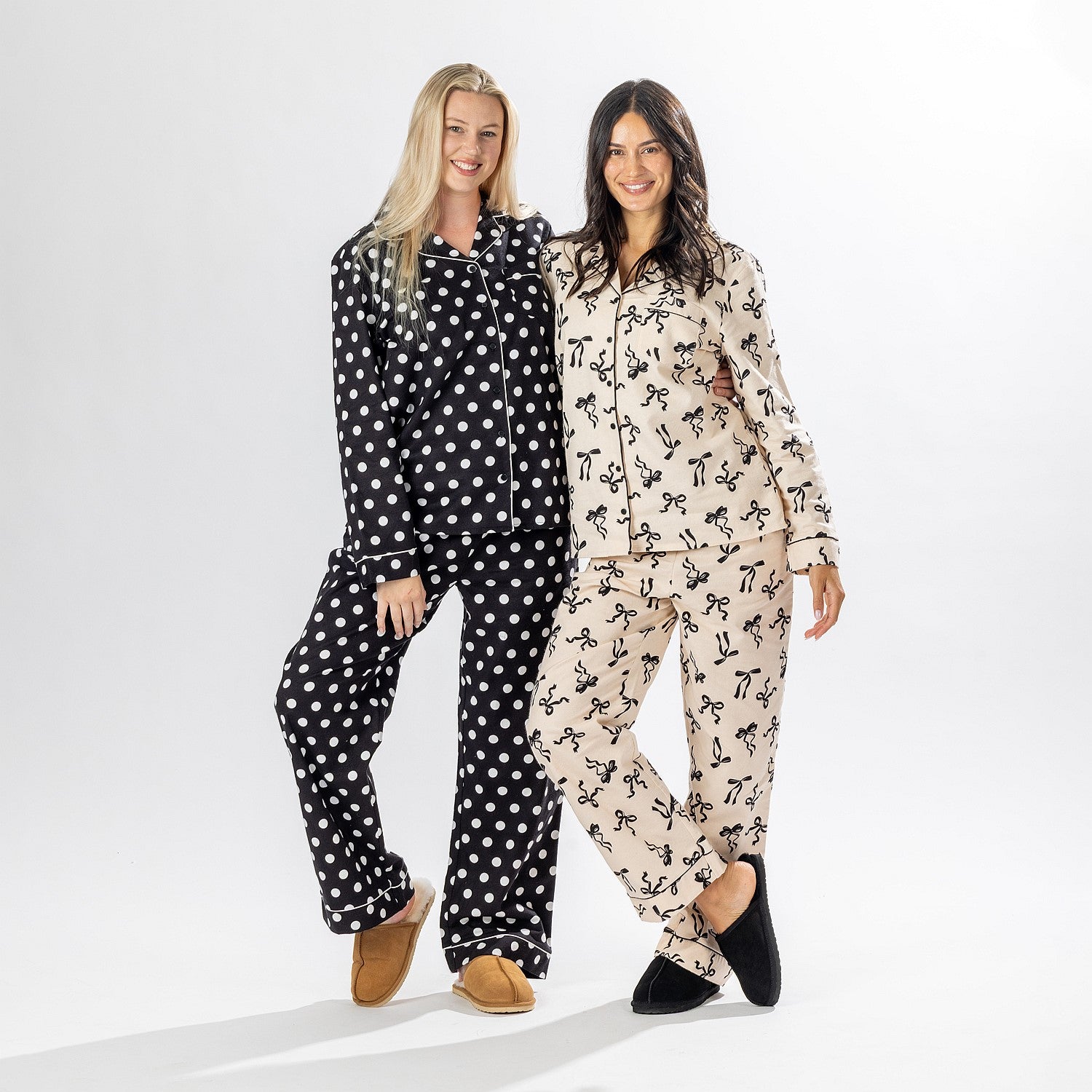 bb&b Sleep Bows Flannelette PJ Set