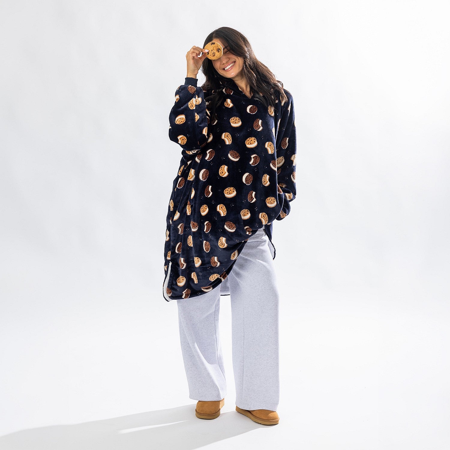 bb&b Sleep Cookie Crumbles  Oversized Hoodie
