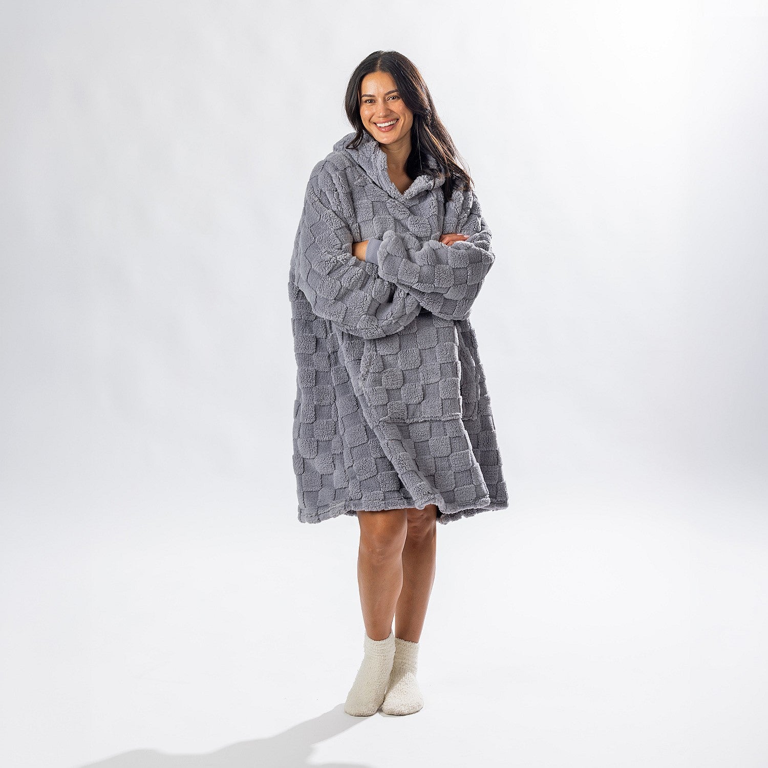 bb&b Sleep Unisex Self Check Oversized Hoodie