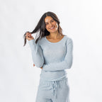 Marlo Cosy Knit Long Sleeve PJ Top