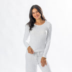 Marlo Cosy Knit Long Sleeve PJ Top