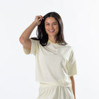 Simple & Sunday Lounge Relaxed Stripe Tee