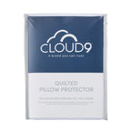 Cloud 9 Quilted Pillow protector in its packaging 