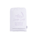 Nature’s Remedy Lavender Scented Waterproof King Pillow Protector in White, presented in its branded storage bag.