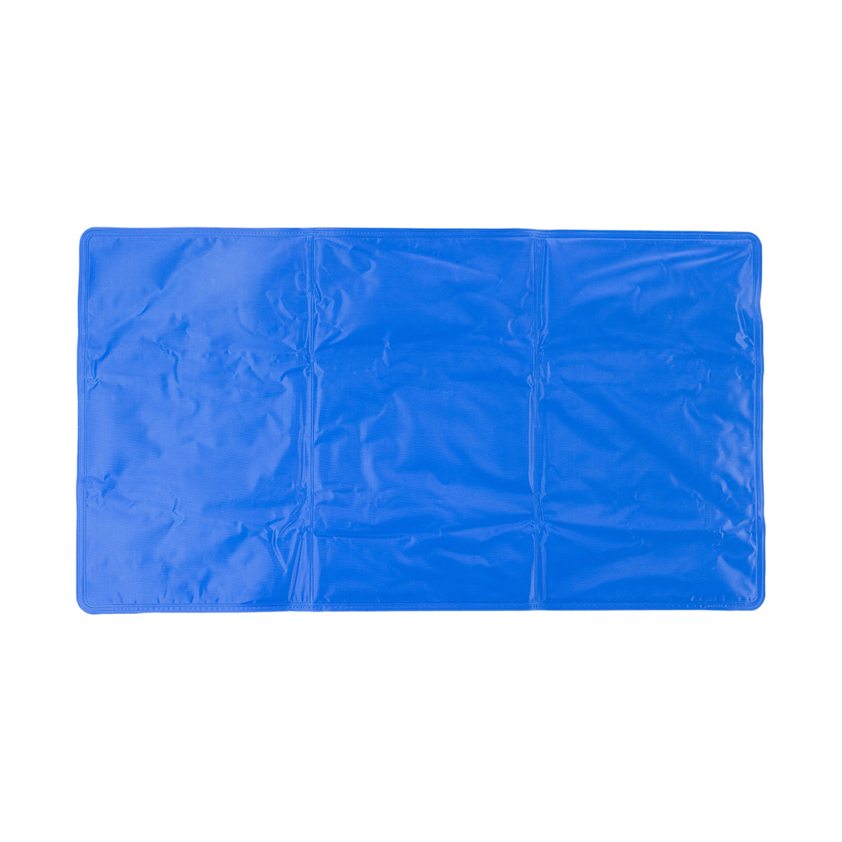 bb&b Pet Cooling Mat Blue Medium, featuring a rectangular design with six cooling sections.