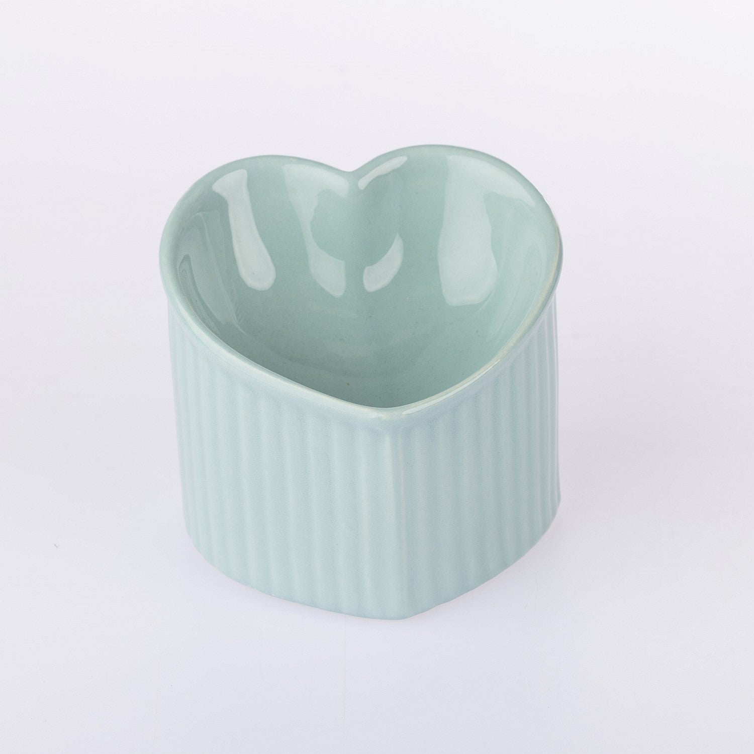 bb&b Pets Love Heart Elevated Cat Bowl