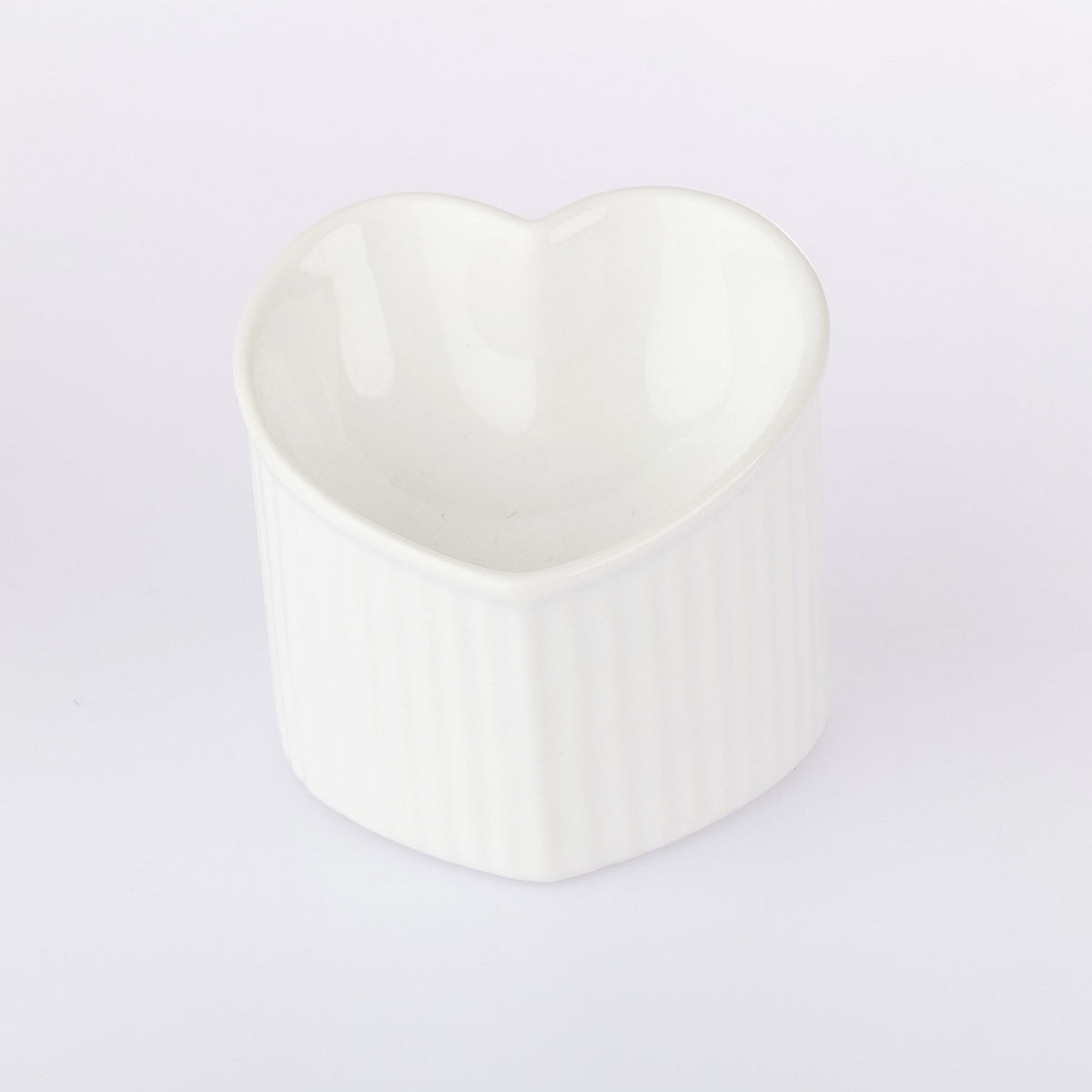 bb&b Pets Love Heart Elevated Cat Bowl