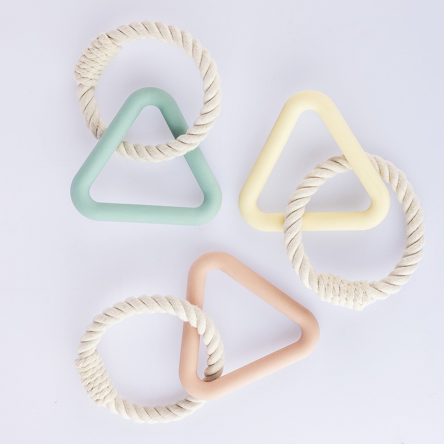 bb&b Pets Remi Rope Triangle Chew Toy 12.7cm