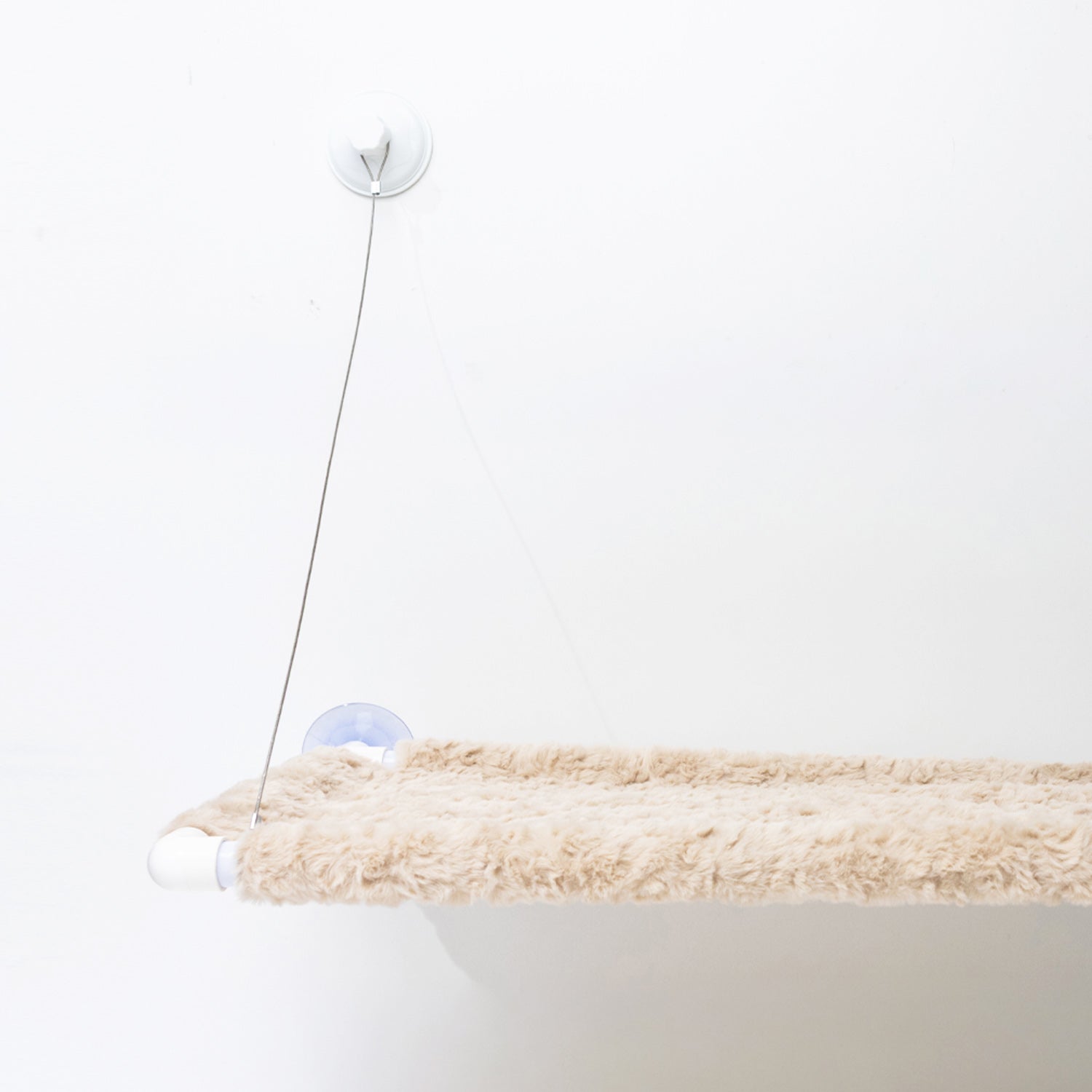 A close up of a cat hammock