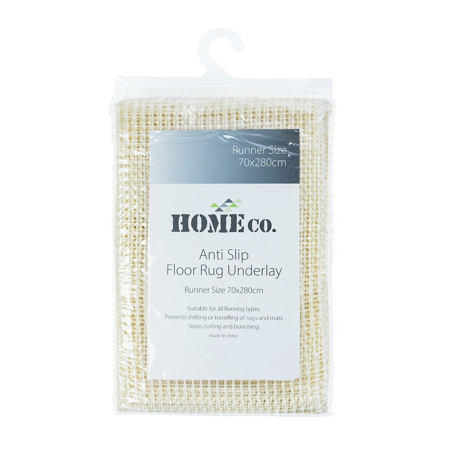 Home Co. Anti Slip Runner Rug Underlay 70x280cm