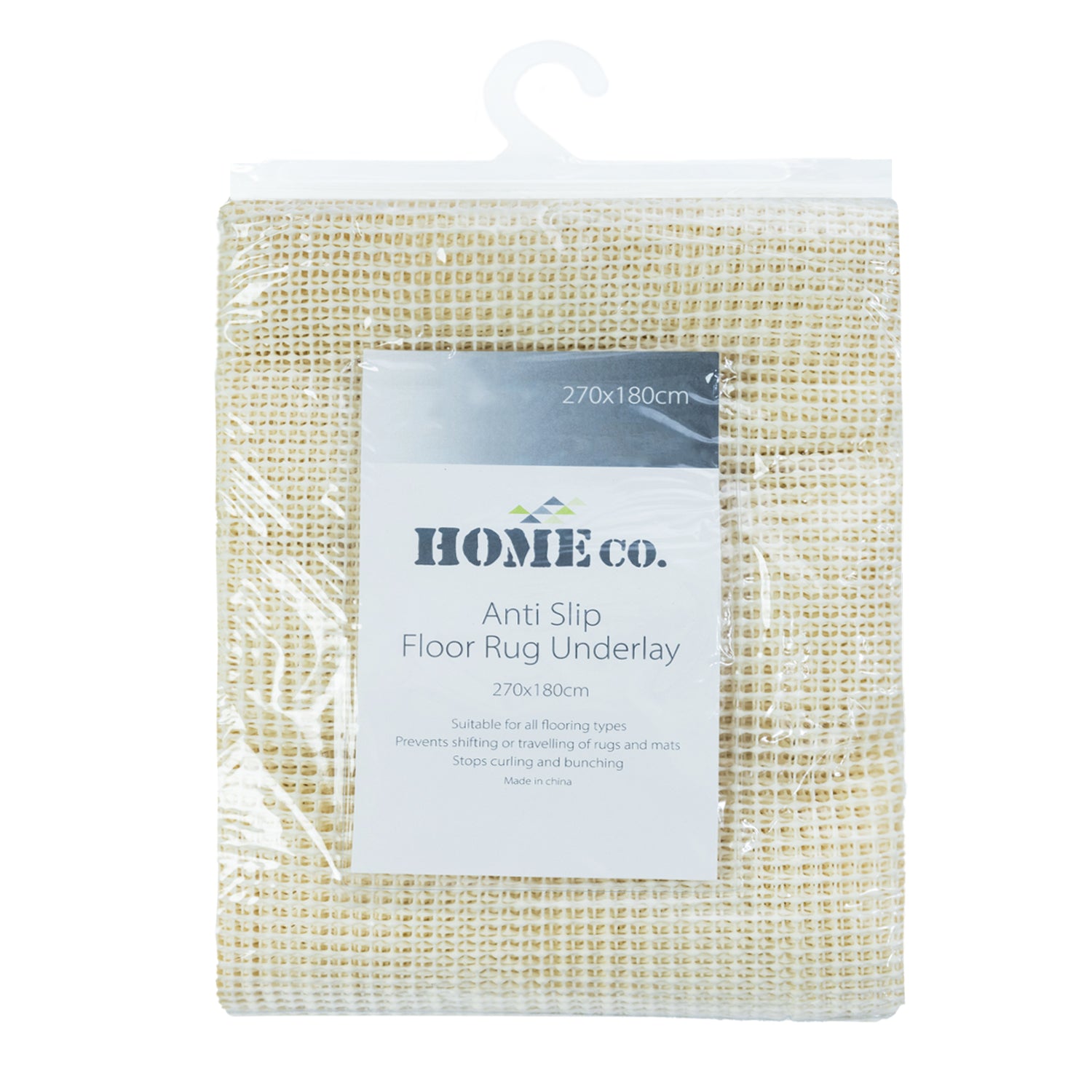 Home Co. Anti Slip Rug Underlay 270x180cm
