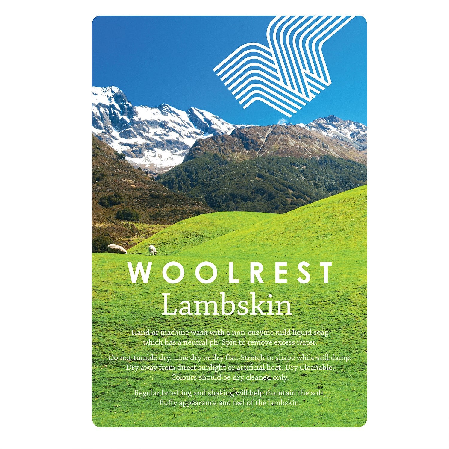 Woolrest Gold Sheepskin Rug 65x105cm