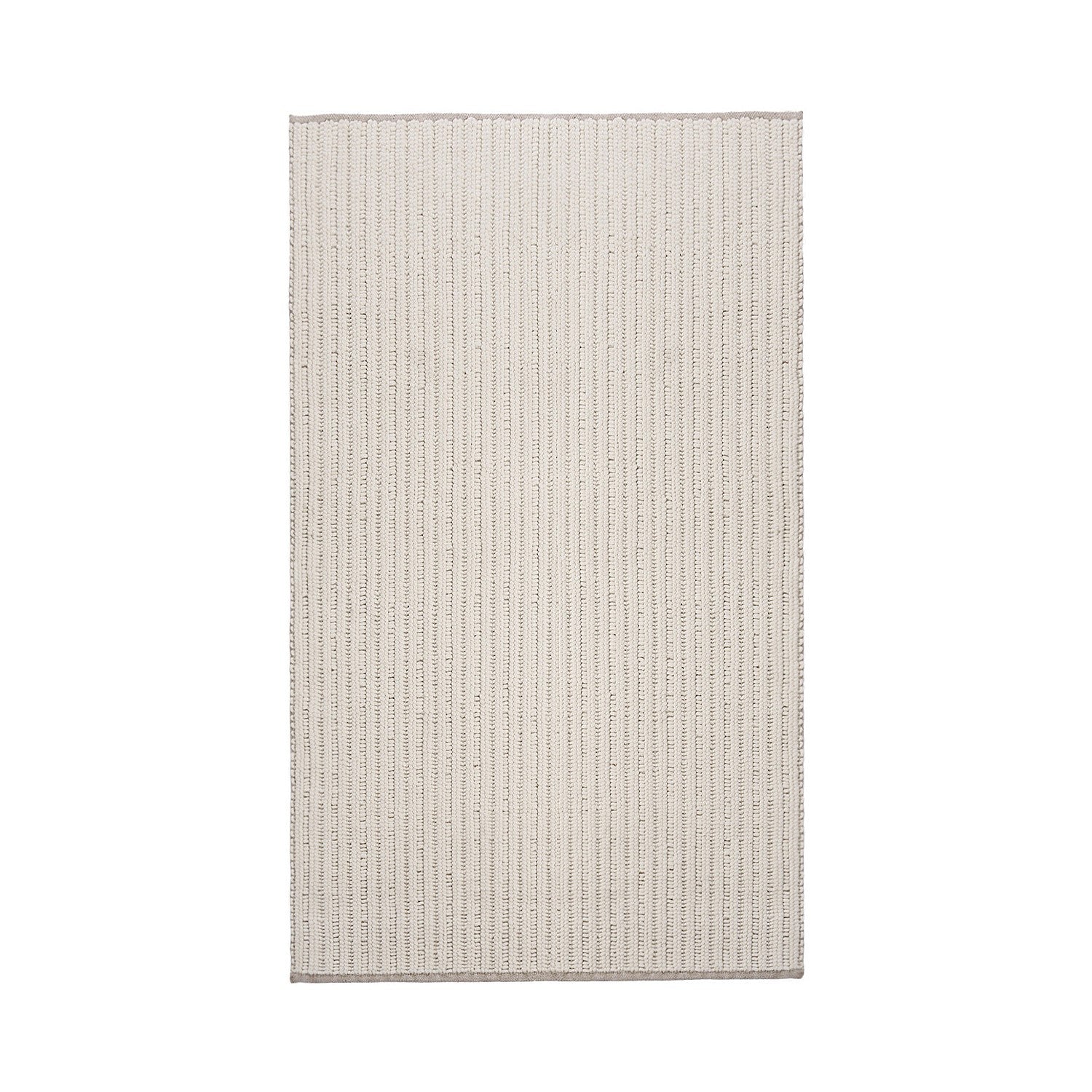Woolrest Textured NZ Wool Rug Cream 160x230cm